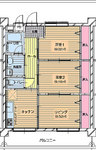 城井グリーンハイツ　間取り図